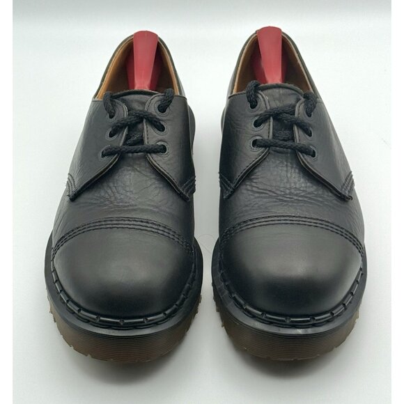VTG Doc Dr Martens Made In England Leather Cap Toe Shoes 8266 Mens Sz 9UK/10US - Picture 2 of 12